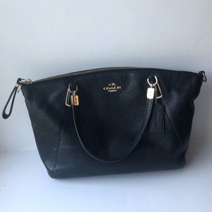 Coach Black Leather Purse